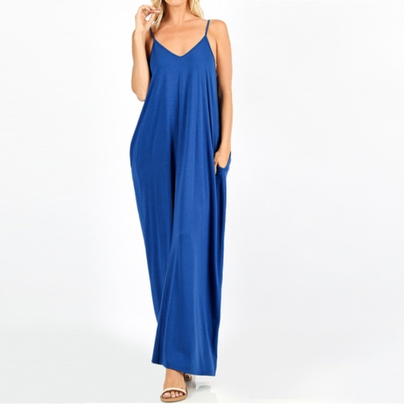 Dresses & Skirts - Pocket Maxi Dress in SAPPHIRE 09003